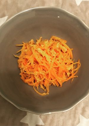 簡単！明太子風味にんじんしりしり-レシピのメイン写真