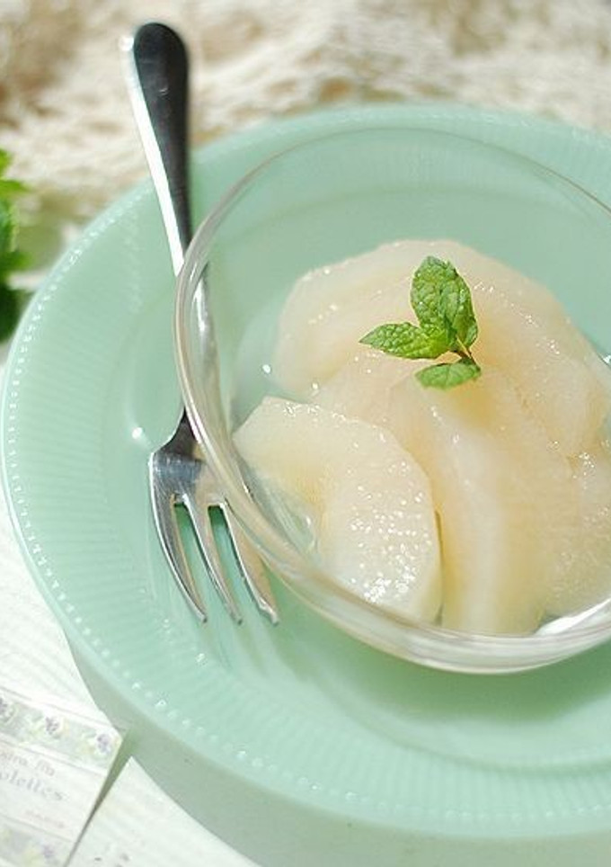 とろける美味しさ～♡梨のコンポート-レシピのメイン写真