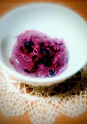 フローズンヨーグルト(ブルーベリー)-レシピのメイン写真