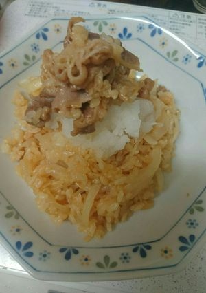 おろしカルビ炒飯-レシピのメイン写真