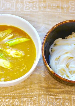 鶏カレーうどん（そば）part２-レシピのメイン写真
