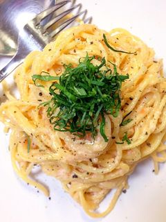 うんま〜い◎我が家の明太子クリームパスタ-レシピのメイン写真