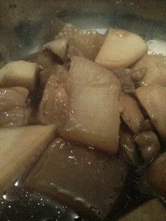 鶏と里芋と大根でてりっと煮物-レシピのメイン写真