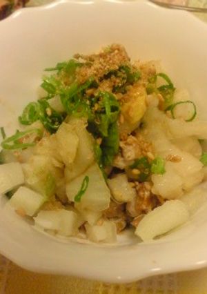 納豆に白菜-レシピのメイン写真