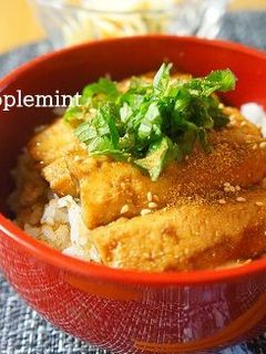 さんまの蒲焼丼-レシピのメイン写真
