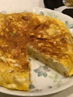 シーチキン、チーズのスパニッシュオムレツ-レシピのメイン写真
