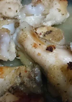 手羽元レモンガーリック焼き-レシピのメイン写真