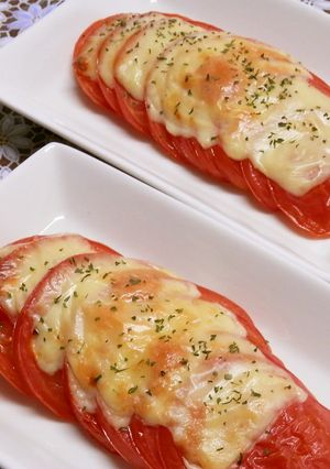 トマトのチーズ焼き-レシピのメイン写真