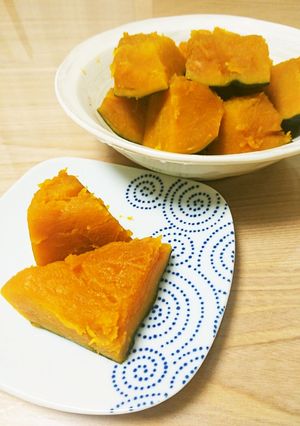 調味料２つだけ！簡単かぼちゃの煮物-レシピのメイン写真