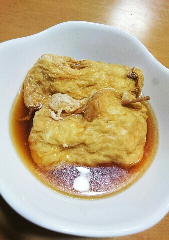 めんつゆで簡単！卵の薄揚げ煮-レシピのメイン写真