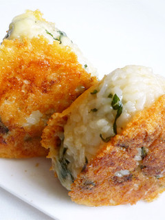 大葉味噌のチーズ焼きおにぎり-レシピのメイン写真
