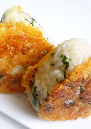 大葉味噌のチーズ焼きおにぎり-レシピのメイン写真
