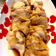 รูปของ 簡単柔らか☆鶏胸肉のチャーシュー