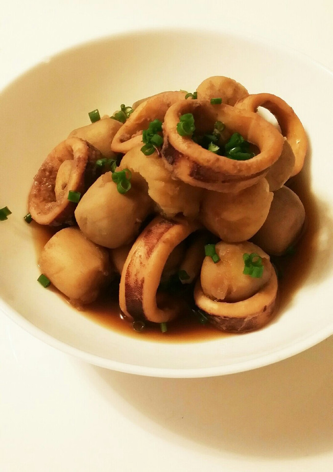 里芋とイカの煮物-レシピのメイン写真
