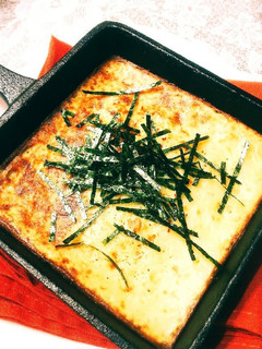 混ぜて焼くだけ!簡単山芋鉄板-レシピのメイン写真