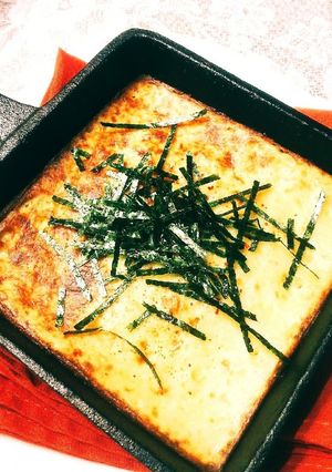混ぜて焼くだけ！簡単山芋鉄板-レシピのメイン写真