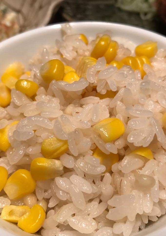 新鮮！とうもろこしの炊き込みご飯-レシピのメイン写真