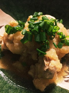 鶏モモ肉のレンチンでみぞれ煮-レシピのメイン写真