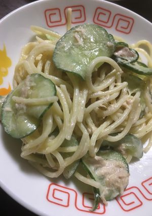 ツナときゅうりのパスタサラダ-レシピのメイン写真