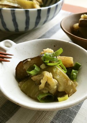 ササッと炒め♬茄子シャンタン-レシピのメイン写真