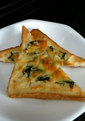 大葉チーズトースト-レシピのメイン写真