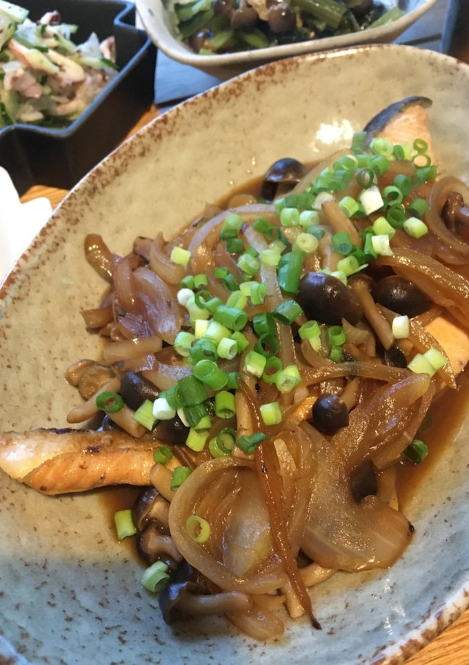 秋鮭のバターしょうゆ炒め☆-レシピのメイン写真