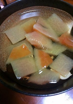 スイカの皮のあっさり煮-レシピのメイン写真
