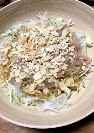 簡単なのに本格的！鯛の中華風サラダ-レシピのメイン写真