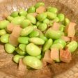 1分クッキング 茶豆といぶりがっこ