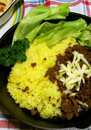 かんたん安上がり♪メキシコ料理タコライス-レシピのメイン写真