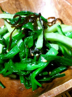 簡単!節約♪きゅうりとニラの塩昆布ナムル-レシピのメイン写真