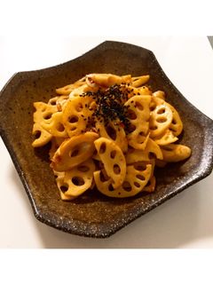 お弁当に♬ レンコンとちくわのきんぴら-レシピのメイン写真