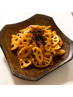 お弁当に♬ レンコンとちくわのきんぴら-レシピのメイン写真