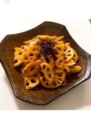 お弁当に♬ レンコンとちくわのきんぴら-レシピのメイン写真