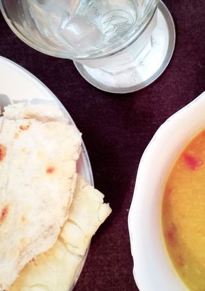 米粉とオーツのパラタ(インドの薄焼パン)-レシピのメイン写真