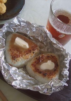 居酒屋メニュー☆はまる！焼きおにバター-レシピのメイン写真