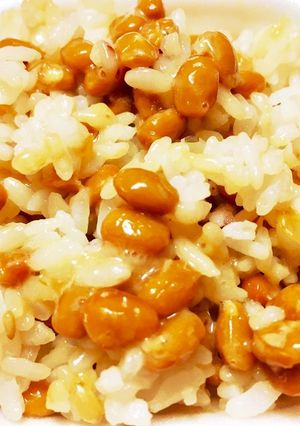 お皿が汚れない納豆ご飯☆ダイエットにも♪-レシピのメイン写真