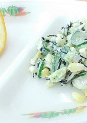 ひじきサラダ（桐生市の学校給食）-レシピのメイン写真
