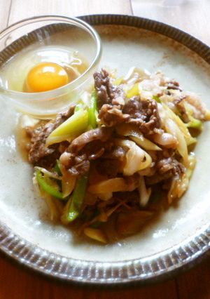 牛肉と白ねぎの甘辛炒め♪-レシピのメイン写真