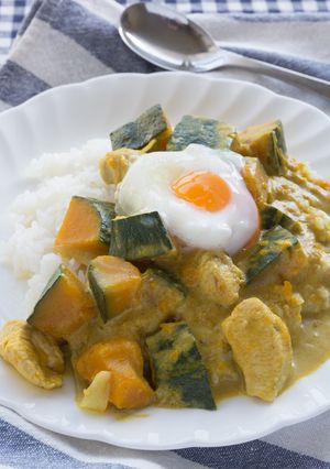 甘くてホクホク♡パンプキンカレー-レシピのメイン写真