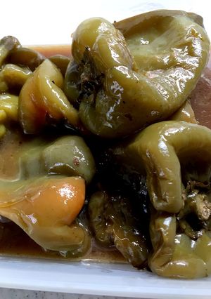 丸ごとピーマンの含め煮-レシピのメイン写真