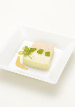業務用介護食 白身魚と鮭のテリーヌ-レシピのメイン写真