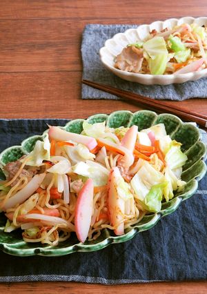 野菜たっぷり塩焼そば☆お弁当にも♪-レシピのメイン写真