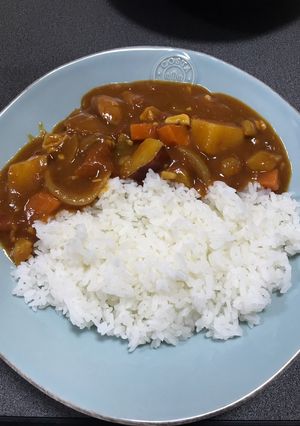 S&B赤缶、トマト缶、簡単豚しゃぶカレー-レシピのメイン写真