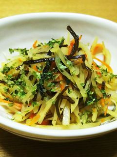じゃが芋の塩昆布金平-レシピのメイン写真