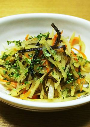 じゃが芋の塩昆布金平-レシピのメイン写真