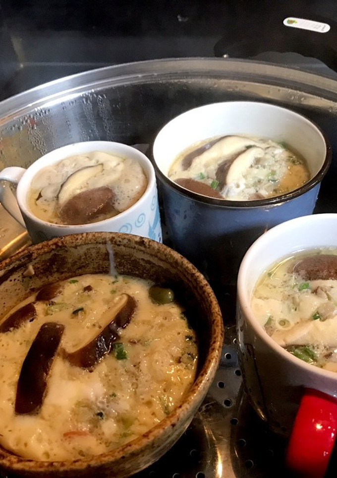 余った餃子の具で、簡単手抜きの茶碗蒸し✨-レシピのメイン写真