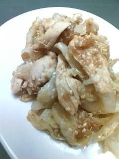 キャベツとささみの梅ゴマ和え-レシピのメイン写真