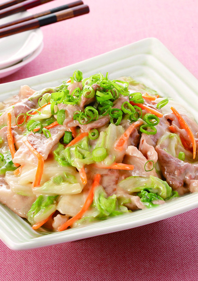 白菜と豚肉のオイマヨ炒め-レシピのメイン写真