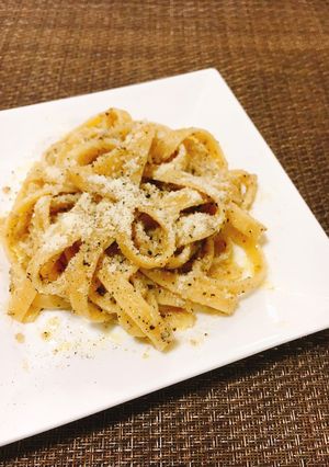 カチョエぺぺ✤チーズと黒胡椒の簡単パスタ-レシピのメイン写真